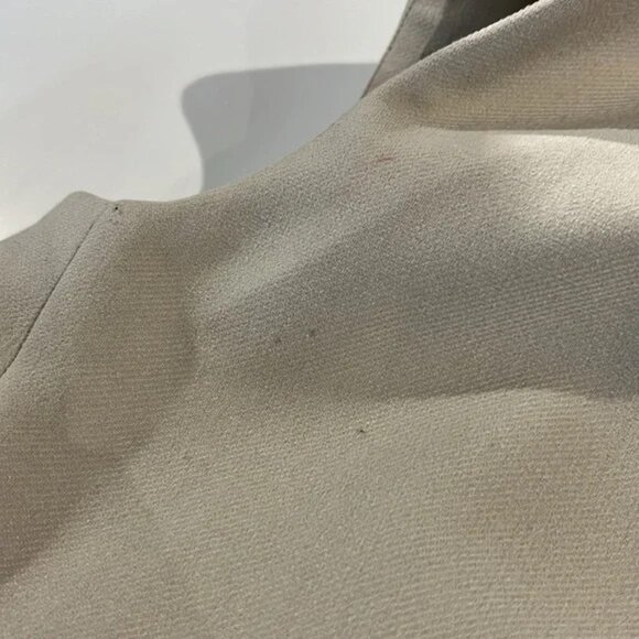 BOSS Hugo Boss Kallmi Beige Sleeveless Tie-Waist Trench Coat - Picture 11 of 14